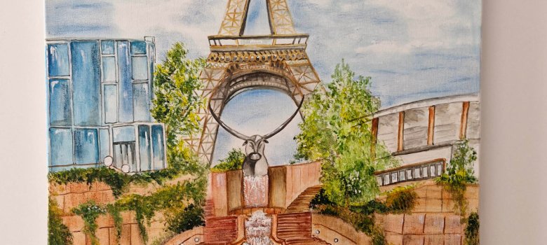 Platz 3 beim Publikumspreis: „France meets Pirmasens“ von Karin Backmund