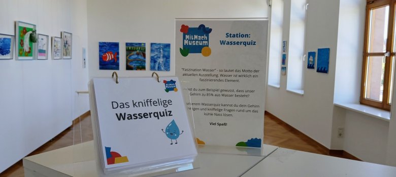 MitMachStation "Wasserquiz" im Forum ALTE POST MitMachStation "Wasserquiz" in der Ausstellung "Made in Pirmasens" im Forum ALTE POST