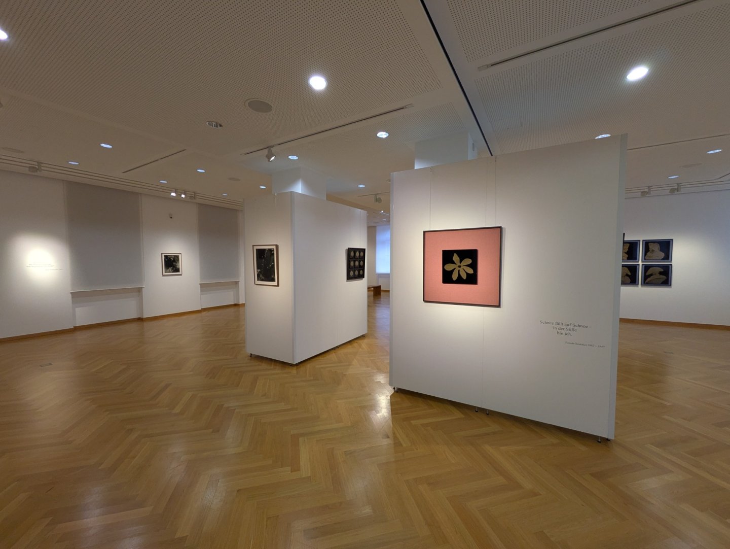 Blick in die Ausstellung "Die Stille in dir" im Forum ALTE POST Blick in die Ausstellung "Die Stille in dir" im Forum ALTE POST