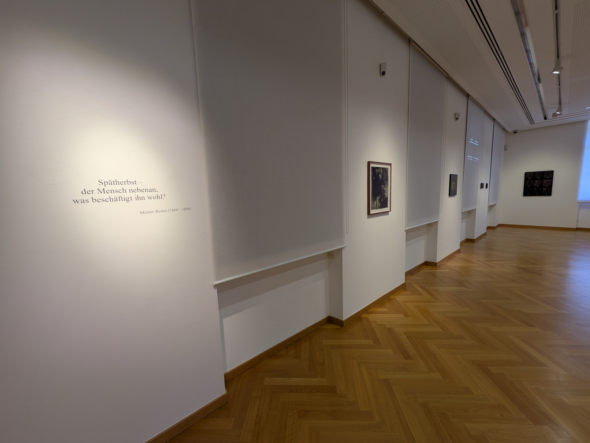 Blick in die Ausstellung "Die Stille in dir" im Forum ALTE POST