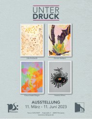 Wechselausstellung "Unter Druck" im Forum ALTE POST