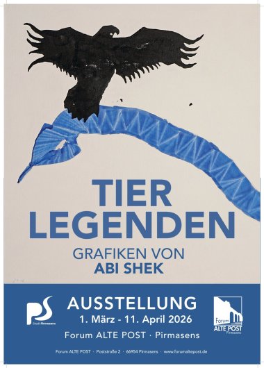 Plakat Wechselausstellung "Tierlegenden"