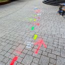 Fußspur zum Forum ALTE POST
